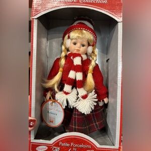 Vintage Porcelain Doll: Rebecca